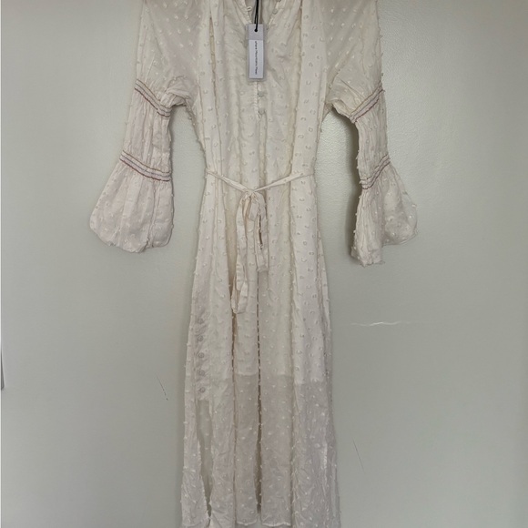 NWT! Anthropologie Where Mountains Meet White Boho‎ Dress Size XS - Picture 9 of 13